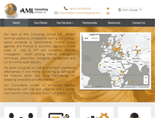 Tablet Screenshot of aml-consulting-global.com